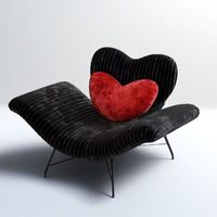 Chaise de salon moderne de style nordique en forme de cœur, en métal, multifonctionnelle, pour la maison, le bureau, la salle à manger, l'extérieur, la chambre, la villa
