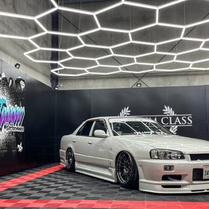 Lampu LED sarang lebah antiair harga grosir untuk Detail Mobil & bengkel untuk ruang pamer & penerangan garasi - Product Image 4