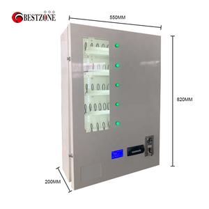 Mini máquina expendedora montada en la pared, bolsa <span class=keywords><strong>de</strong></span> café, bolsa <span class=keywords><strong>de</strong></span> té, condón, bocadillo, tamaño pequeño, electrónica - Product Image 4