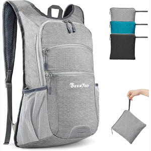 Échantillon gratuit Vente en gros Sac à dos pliable de randonnée avec sac étanche personnalisé pour les activités de plein air, le camping et les sports - Product Image 1