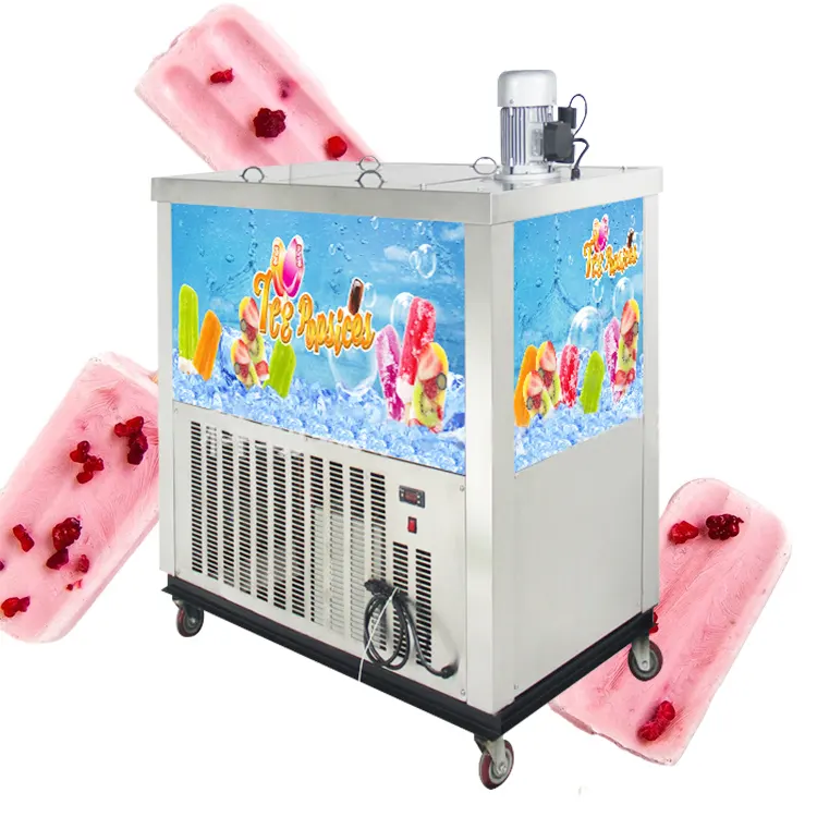 Máquina profissional de sorvete, congelador, bastão de sorvete, preço comercial barato, máquina de fazer picolés, picolés