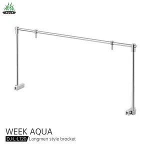 WEEKAQUA DJ-L-L120 수족관 빛 교수형 스탠드 홀더 금속 DIY 수족관 조명 스탠드 어항 식물 램프