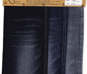 Tessuto Denim per Jeans da Uomo in Cotone Nero Pesante 9.4oz 172CM, Stile Twill Tinto in Filo - Product Image 2