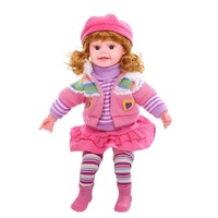 Poupée en plastique de style fille mobile populaire à prix avantageux, poupée colorée pour bébé fille pour enfants