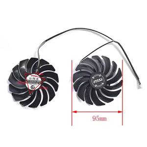 ใหม่95มม. 4PIN PLD10010S12HH <span class=keywords><strong>MSI</strong></span> GTX1070 1080TI พัดลมกราฟิกสำหรับ <span class=keywords><strong>MSI</strong></span> Radeon R9เกราะ380 2X GTX 1060 RX 470/<span class=keywords><strong>570</strong></span>การ์ดเกม RX580 - Product Image 6