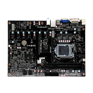 Placa base <span class=keywords><strong>DDR3</strong></span> ATX de doble canal, compatible con 6 tarjetas gráficas H81, I5-4460 instalable 4ta LGA1150, procesador Serial - Product Image 2