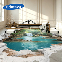 Machine d'impression au sol Printava P800 Pro à jet d'encre UV pour graphiques au sol, logos personnalisés, signalétique commerciale et décoration intérieure