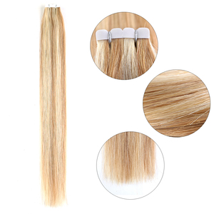 Extensiones de cabello con cinta adhesiva ultrafinas de nuevo diseño KSWIGS, cabello humano Remy, trama invisible, adhesivo fuerte, larga duración. - Product Image 4