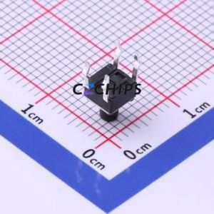 UK-B0201-G6-250 Tactile Switch Through hole Component (THT) Switch Single Pole Single Throw Round Button 2.5N Through Hole - Product Image 2