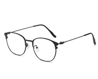 Nouvelles lunettes anti-lumière bleue pour femmes, monture carrée, effet amincissant, verres plats photochromiques, look haut de gamme, populaires en ligne