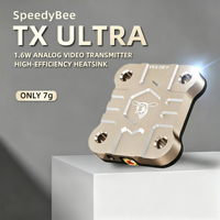 SpeedyBee TX800 VTX 5.8G 1.6W TX ULTRA Video Transmitter 48CH IRC Tramp MMCX 20*20mm Suku Cadang Drone FPV Racing Freestyle