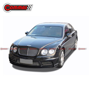 Kit de Carrocería Estilo WD de Fibra de Vidrio para Bentley Flying Spur 2005-2013, Parachoques Delantero, Faldones Laterales, Luces LED, Parachoques Trasero, Puntas de Escape - Product Image 2