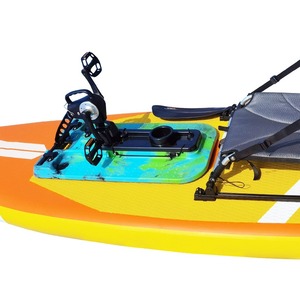 <span class=keywords><strong>Kayak</strong></span> Inflable Naranja con Sistema de <span class=keywords><strong>Pedales</strong></span> <span class=keywords><strong>para</strong></span> Pesca y Surf Individual - Product Image 3