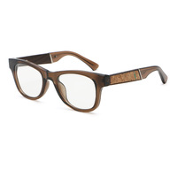 Monture optique légère en TR90 style vintage avec branches anti-lumière bleue pour myopie 6940-4