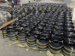 Ép đùn cao su dải màu đen với màu vàng cửa nhà để xe thời tiết con dấu ngưỡng - Product Image 3