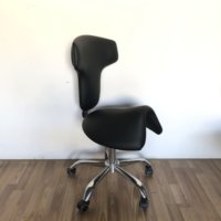 Chaise de selle ergonomique Chaise d'atelier Chaise de bureau à domicile HY9015