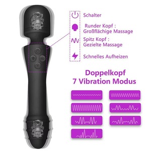 Nuevo Vibrador Impermeable para Mujeres, Juguete Sexual para Compartir en Pareja, Recargable por USB, Bajo Ruido, 7 - Product Image 1