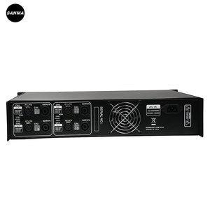 Amplificadores de Audio Profesionales de Alta Potencia SM4-1200 4*1200W con Carcasa Metálica para Actuaciones en Vivo, Sistema de Equipo de DJ - Product Image 5