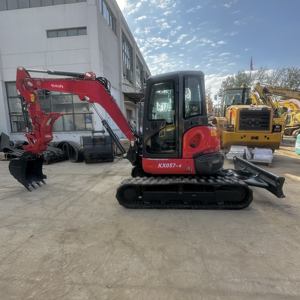 KX057-4ขุดขนาดเล็กมือสอง Kubota 5ตัน5.7Ton ขุดขนาดเล็กที่เป็นศูนย์ท้ายแบ็กเกอร์รางยางไฮดรอลิกหัวแม่มือมีในสต็อกสินค้าเซี่ยงไฮ้ - Product Image 2