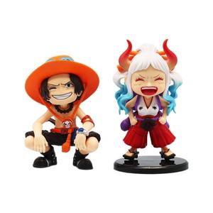 Statuetta Anime One Piece Portgas D Ace Yamato Versione Q Modello Decorativo Ornamento Periferico Regalo di Compleanno per Bambini Giocattoli - Product Image 3