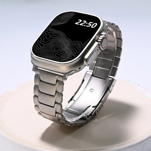 <span class=keywords><strong>Correa</strong></span> <span class=keywords><strong>de</strong></span> reloj <span class=keywords><strong>de</strong></span> titanio para <span class=keywords><strong>Apple</strong></span> <span class=keywords><strong>Watch</strong></span> Ultra 2 49mm <span class=keywords><strong>correa</strong></span> <span class=keywords><strong>de</strong></span> <span class=keywords><strong>Metal</strong></span> <span class=keywords><strong>de</strong></span> lujo para IWatch Series 9 6 Se 8 7 45mm 44mm pulsera <span class=keywords><strong>de</strong></span> eslabones <span class=keywords><strong>Correa</strong></span> - Product Image 2