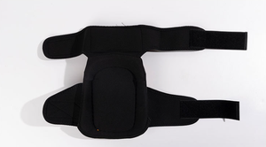 Genouillères à coque dure EVA/TPU robustes avec fermeture à crochet antidérapante pour la construction et la planche à roulettes/le patinage à roulettes taille unique - Product Image 6