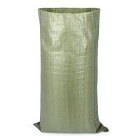 Sacs tissés en PP personnalisés vides de 25 kg à 100 kg, sacs de 50 kg avec bec verseur et poignée, recyclables pour épicerie, supermarché, farine, engrais, riz