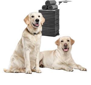 Absorberende Wegwerp Puppy Zindelijkheidstrainingsmatten voor Puppy's, 100 stuks, met bamboe-koolstofvezel binnenin - Product Image 1