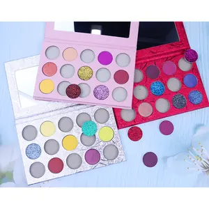 Cao sắc tố trang điểm nhãn hiệu riêng Eyeshadow Palette tùy chỉnh bóng mắt Pallet