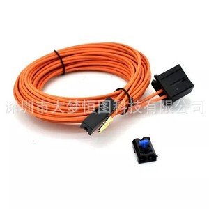 Adaptador de Fibra Óptica de 5m Multimodo OM3 Simplex con Conector LC y Carcasa de Plástico de Encaje Rápido para BMW F10 F01 F25 F15 F30 - Product Image 1