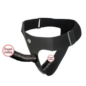 Kadın Mastürbatörü Yumuşak Kauçuk Çift Başlı Penis Yetişkin Seks Simüle Edilmiş Deri Pantolon Güvenli Seks İçin Çekmeli Şekilde Giyilebilir Çekici - Product Image 2