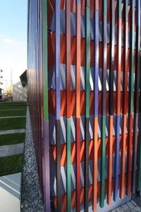 Panneaux de revêtement en terre cuite écologiques Togen Architectural, façade en lattes de terre cuite - Product Image 3