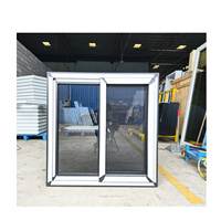 Ventanas de PVC/UPVC con Doble Acristalamiento, Venta al por Mayor de Fábrica, Vidrio Templado, Ventana Horizontal Corredera Insonorizada