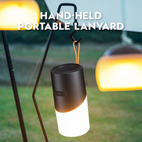Haut-parleur Bluetooth avec lumières LED dynamiques, lumière de nuit multifonction, son stéréo HD, haut-parleur sans fil portable