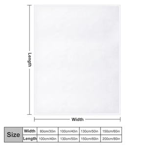 Tùy Chỉnh Rắn Đồng Bằng Polyester Flannel Lông Cừu Chăn Dệt Kim Logo In Ấm Mềm Sofa Ném Bốn Mùa Vua Kích Thước Cho Nhà - Product Image 2