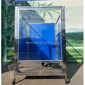 Famebest yükseltilmiş zemin kulübesi sistemi drenaj sistemi ile plastik zemin ızgara ile yükseltilmiş kalemler - Product Image 6