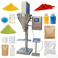 Machines de remplissage de haute précision 0,1g 0,5g 1g 5g 50g pour flacons, protéines sèches, farine, épices, lait en poudre – Machine de dosage et de remplissage à vis sans fin