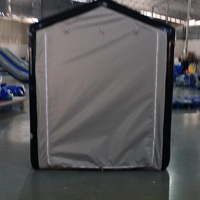Garage gonflable commercial pour motocyclettes, abri gonflable personnalisé pour motocyclettes, tente, garage de stockage à vendre
