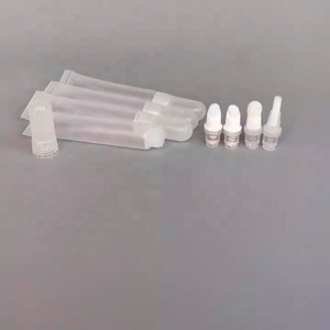 Botellas de Plástico de 10 ml para Esmalte de Uñas con Logotipo Personalizado, Envases Cosméticos Vacíos, Botella Transparente para Muestras Líquidas con Pincel - Product Image 3