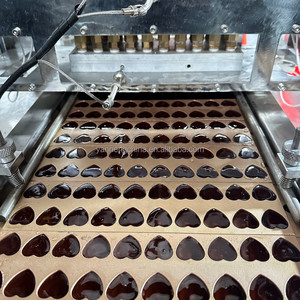 Giant Lollipop Hard <b>Candy</b> Pouring Depositing Sweet Bear Gummy Jelly Making Depositor Small lolli Bean Mold Forming Press <b>Machine</b> - Product Image 2