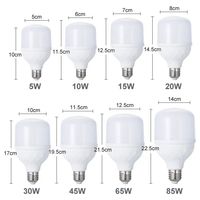 Ampoule led E27 B22 Base T Forme Lampe/ampoule led lumières/lampada led e27, matière première de l'ampoule led