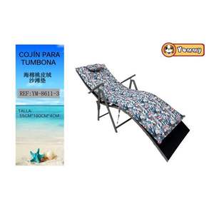 TUMBONA 55*180*4CM-3 Tapis de plage en éponge douce pour coussins de siège et oreiller - Product Image 1