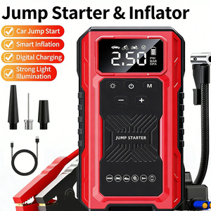 Arrancador de Baterías Todo en Uno de Alta Calidad para Autos de 12 V, Banco de Energía, Linterna, Inflador de Neumáticos, Capacidad de Batería de 99800 mAh - Product Image 3