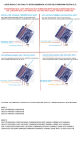Modellflugzeug FPV Luft-Boden-Integration/UAV/ELRS/CRSF/PWM/SBUS/PPM Protokollkonvertierung Sport zu CRSF SBUS für Glasfaser-Teile - Product Image 6