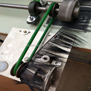 QS-842 a tre teste per la trama di una macchina per fare parrucca parrucca parrucca per capelli doppio ago punto a punto di blocco macchina da cucire industriale - Product Image 4