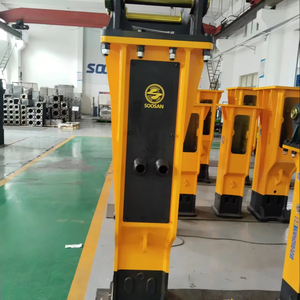 For SB81 New Boxed Breaker Hammer Hydraulic Breaker 140mm Chisel Diameter 1 Year Warranty for 18-26 Ton Excavators Construction - Product Image 1