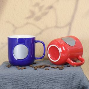 豪华铭牌定制陶瓷徽标简约可重复使用350毫升咖啡杯促销企业礼品 - Product Image 6