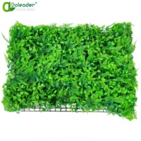 Clôture de feuilles en plastique synthétique, clôture en buée verticale 50x50cm, mur de gazon artificiel pour décoration murale