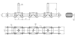 Chaînes en acier inoxydable EVER-POWER pour machines agricoles, destinées au recyclage de films plastiques - Product Image 3