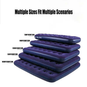 Matelas pneumatique gonflable en PVC pliable et écologique moderne pour la maison et l'extérieur, origine Vietnam, housse amovible - Product Image 5